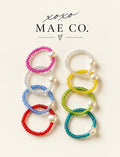 Beaded Pearl Rings